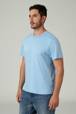 Heren T-Shirt Blauw-Muchachomalo