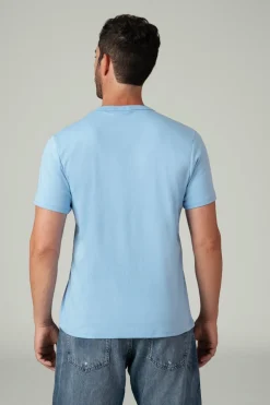 Heren T-Shirt Blauw-Muchachomalo