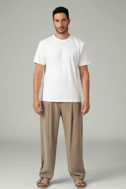 Heren T-Shirt Wit-Muchachomalo Outlet