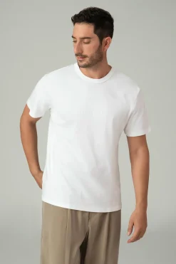 Heren T-Shirt Wit-Muchachomalo Outlet