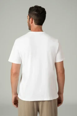 Heren T-Shirt Wit-Muchachomalo Outlet