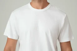 Heren T-Shirt Wit-Muchachomalo Outlet