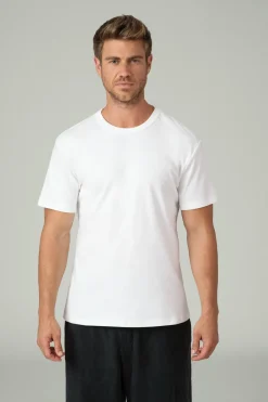 Heren T-Shirt Wit-Muchachomalo Outlet