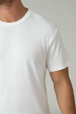 Heren T-Shirt Wit-Muchachomalo Outlet