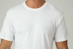 Heren T-Shirt Wit-Muchachomalo Outlet