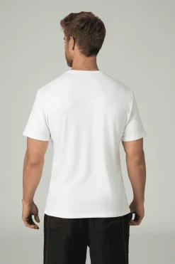 Heren T-Shirt Wit-Muchachomalo Sale