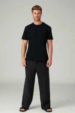 Heren T-Shirt Zwart-Muchachomalo New