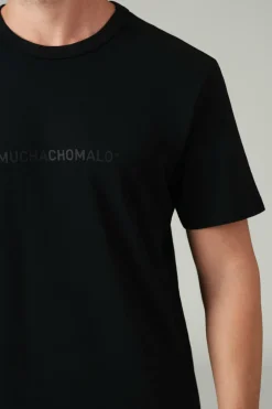Heren T-Shirt Zwart-Muchachomalo New