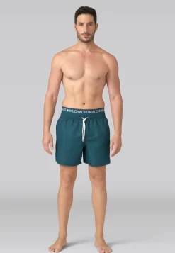 Heren zwembroek donkergroen-Muchachomalo Hot