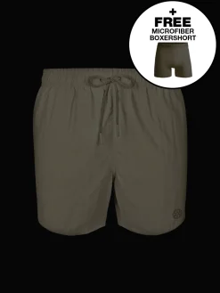 Heren Zwembroek + Gratis Microfiber boxershort-Muchachomalo Discount