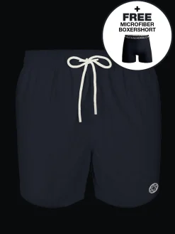 Heren zwembroek marineblauw-Muchachomalo Best