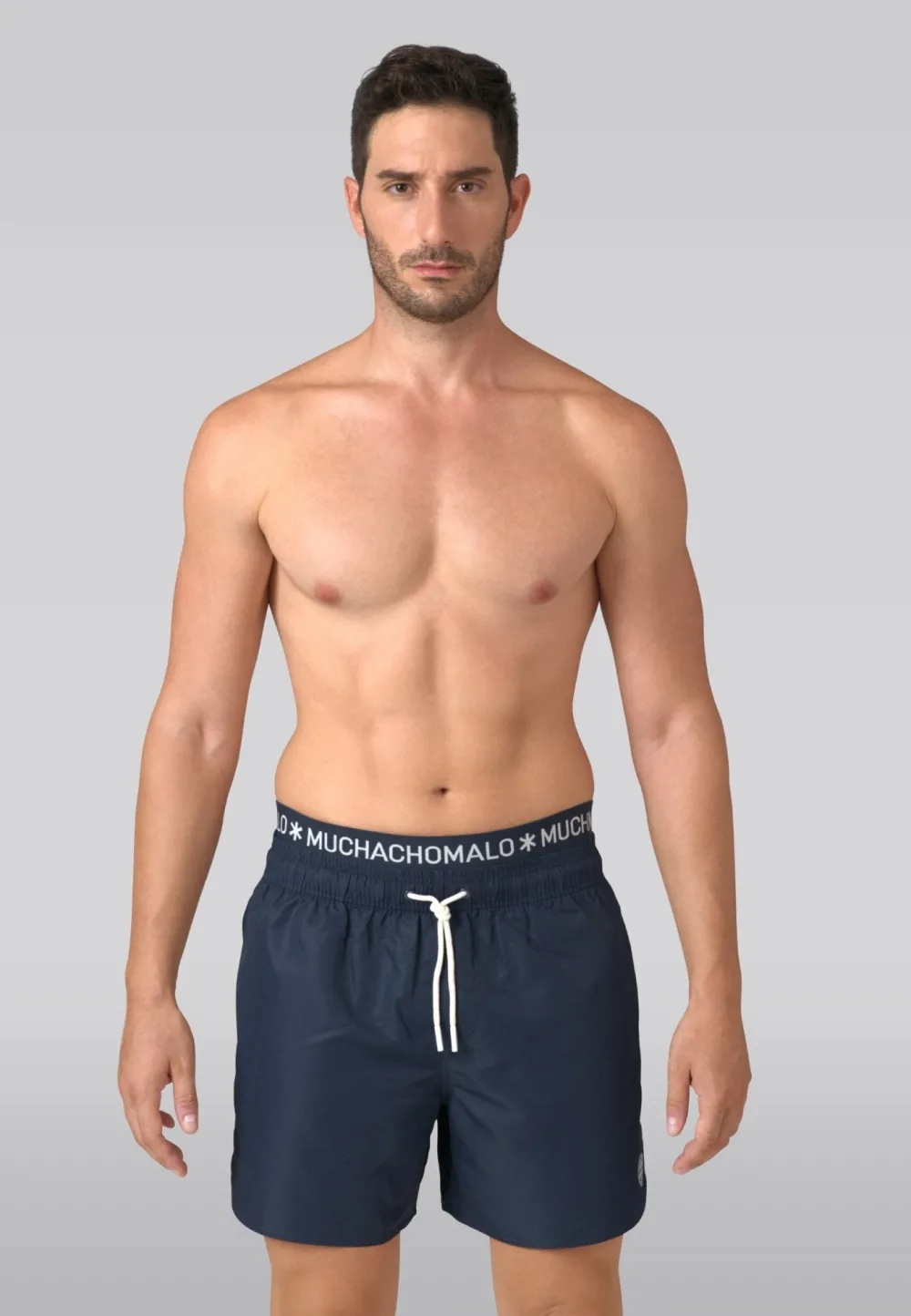 Heren zwembroek marineblauw-Muchachomalo Best