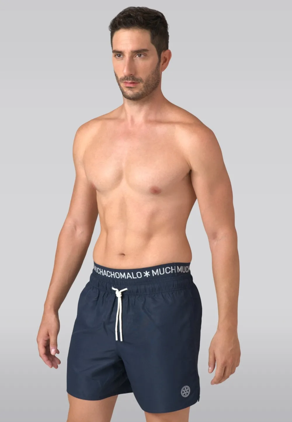 Heren zwembroek marineblauw-Muchachomalo Best