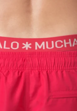 Heren zwembroek neon roze-Muchachomalo