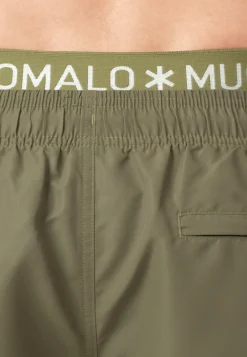 Heren zwembroek olijfgroen-Muchachomalo Best