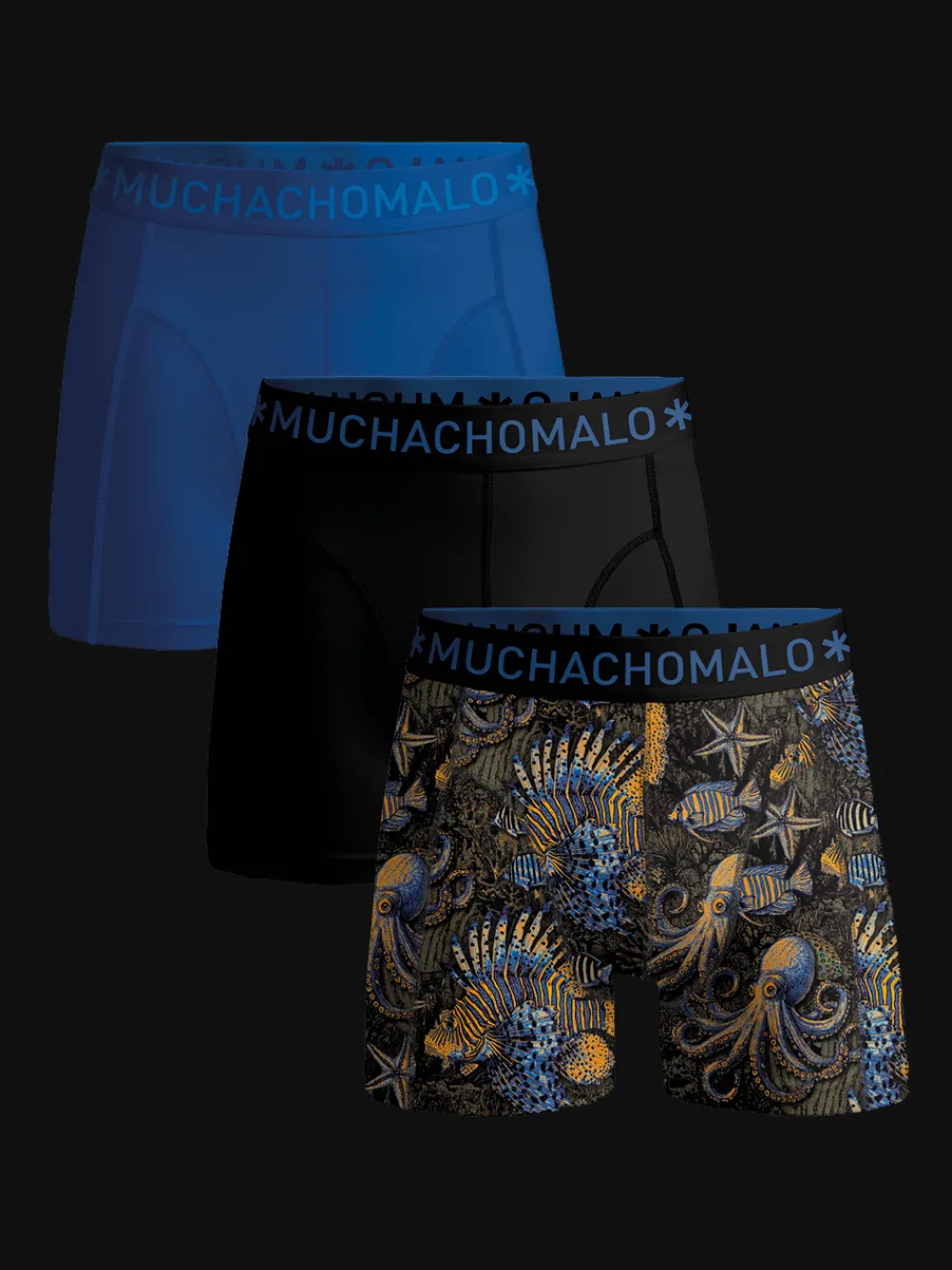 Jongens 3-pack Boxershorts-Muchachomalo