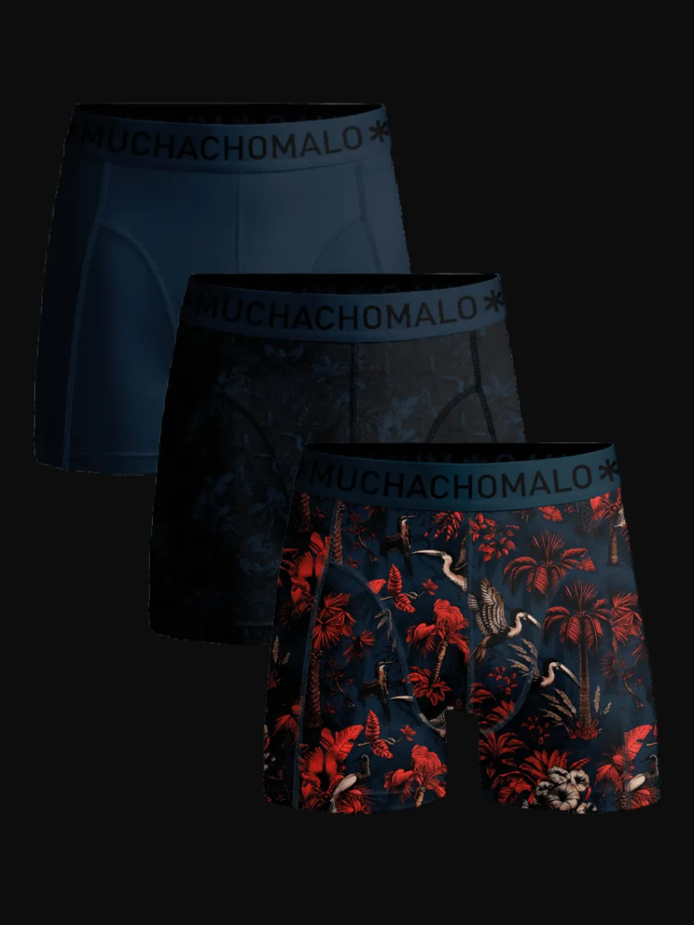 Jongens 3-pack Boxershorts-Muchachomalo