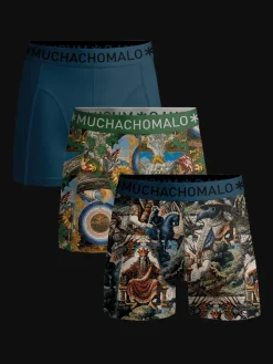 Jongens 3-pack Boxershorts Premodern-Muchachomalo Hot