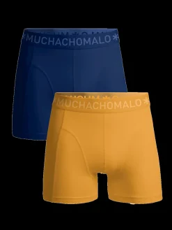 Jongens 2-pack Boxershorts Effen-Muchachomalo Discount