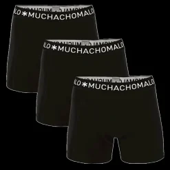 Jongens 3-pack Boxershorts Effen-Muchachomalo Sale