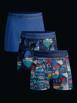 Jongens 3-pack Boxershorts Urbex Jungle-Muchachomalo