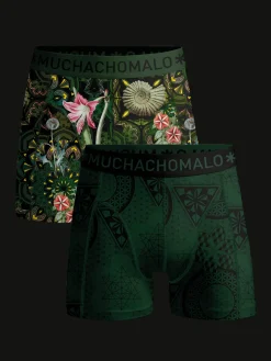 Jongens 2-pack Boxershorts Geometric-Muchachomalo Clearance