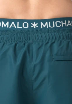 Jongens zwembroek donkergroen-Muchachomalo Discount