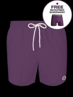 Jongens zwembroek paars-Muchachomalo New