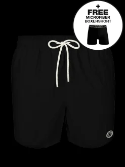 Jongens zwembroek zwart-Muchachomalo New