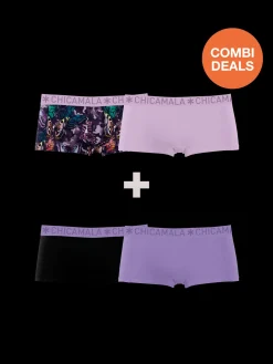 Meisjes 2+2-pack Boxershorts-Muchachomalo