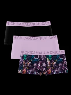 Meisjes 3-pack Boxershorts Print/Effen-Muchachomalo Discount