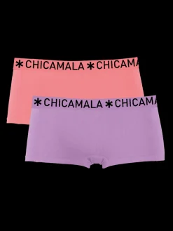 Meisjes 2-pack Boxershorts Effen-Muchachomalo Sale