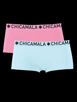 Meisjes 2-pack Boxershorts Effen-Muchachomalo New