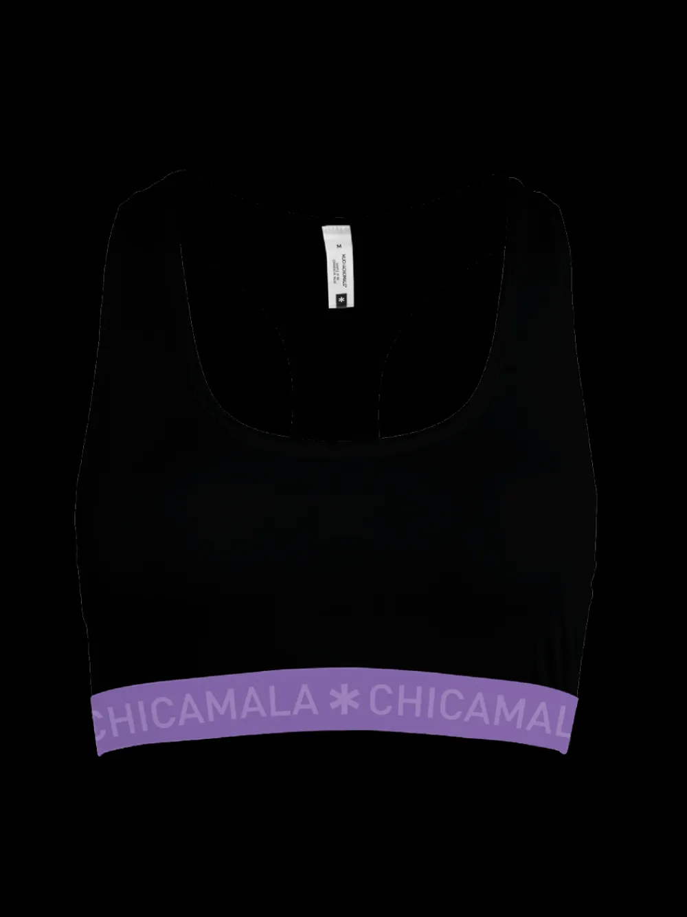 Meisjes 1-pack Racerback Effen-Muchachomalo Hot